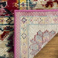 Сафавие Савана Оливия избледнява традиционен килим или бегач