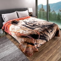 ЛБ хвърли одеяло-Извънгабаритни тъкани плюшен диван или мек комфорт легло декор-отпечатан дизайн на дивата природа за деца и възрастни от Съмърсет