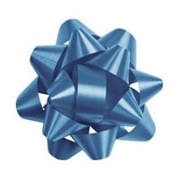 Deluxe Small Business Sales 256-0214- 2. In. Splendorette Star Bows, Royal Blue