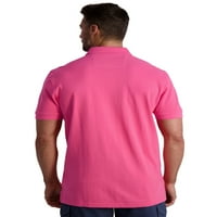 Мъжки класически годни всеки ден твърди Пике Поло риза, размери ХС-4ХБ