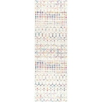 нулум Марокански Блайт бегач килим, 2 '6 18', светлина мулти
