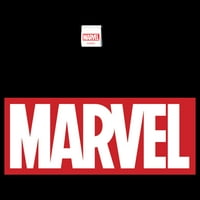 Момче Marvel Classic Bold Logo Graphic Tee Black Medium