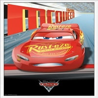 Disney Pixar Cars - Плакат за светкавична стена, 22.375 34