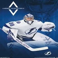 Tampa Bay Lightning - Andrei Vasilevskiy Wall Poster, 22.375 34