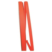 Хартия и плик Всички повод Grosgrain Neon Orange Polyester Ribbon, 0,37