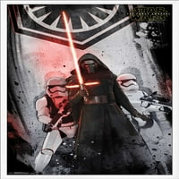 Star Wars: The Force Awakens - Плакат за стена от първи ред, 22.375 34