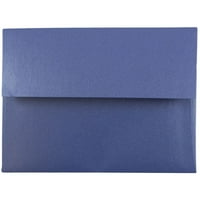 Пликове а, 4. 8х6. 5, син металик, пакет 25, сапфирено синьо