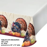 Ден на благодарността Турция Хартиена покривка, КТ