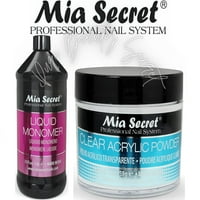 MIA Secret Liquid Monomer Oz и Clear Powder Oz