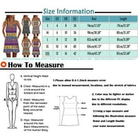 Amousa Women's Fashion Savual Lealecess Camisole Bohemian V-образно деколте плюс размер рокли за гости за жени за жени за жени
