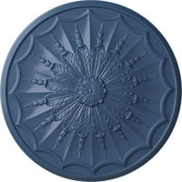 Екена мелница 1 8 од 5 8 п Артис таван медальон, Ръчно рисувана бронзово синя патина