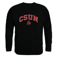 Тениска на република Калифорнийския държавен университет Northridge Campus Crewneck, черна - 2XL