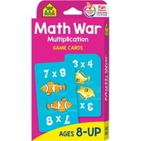 Карти за игрална игра с математика