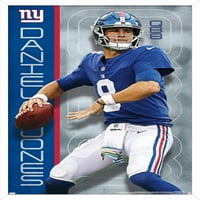 Нюйоркските Giants - Daniel Jones Wall Poster, 22.375 34