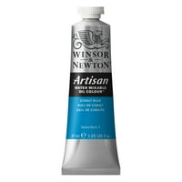 Уинсор & Нютън занаятчийски вода смесващ маслен цвят, 37мл, кобалтово синьо