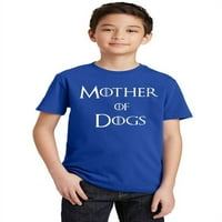 & B майка на кучета забавна младежка тениска, лилаво, xs