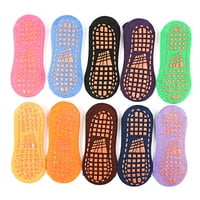 Грофри чорапи къси антиплъзгащи се спортни консумативи за абсорбция на памук за батут за батут