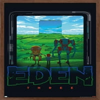 Netfli Eden - групов стенен плакат с pushpins, 14.725 22.375