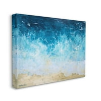 Ступел индустрии входящи прилив морски плаж крайбрежие живопис Дизайн от Мелиса Лайънс, 30 40