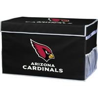 Франклин спорт НФЛ Аризона Кардиналс сгъваеми кутии за съхранение на обувки-малки