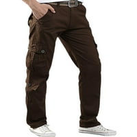 Мъжки бойни товарни панталони ежедневни работни джобни панталони