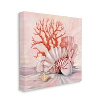 Ступел индустрии Корал Натюрморт водни миди живопис галерия увити платно печат стена изкуство, дизайн от Пол Брент