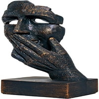 Панделки абстрактна човешка статуя скулптура Фигурка за домашна хола Статуя за домашен офис Десктоп Декор за декор за подарък
