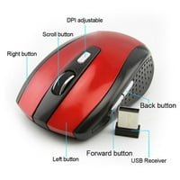 BCloud безжични игри мишка 1200DPI 2.4GHz Оптични USB приемник мишки за лаптоп един размер