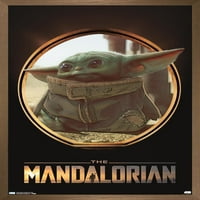 Междузвездни войни: Мандалорският - Плакатът за детски стена, 14.725 22.375