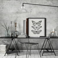Marmont Hill Butterfly Trio II Framed Wall Art