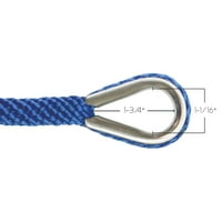 Extreme MA 3006. BOATTECTOR SOLID BAID MFP LINE LINE с Thimble - IN. Ft., Royal Blue