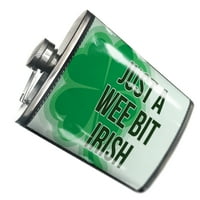 Flask all a wee bit ирландски ден на Свети Патрик