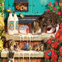 Buffalo Games Cats Collection Poirstep Raiders Jigsaw Puzzle