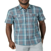 Мъжка външна риза с къс ръкав с УПФ защита, размери с-5КСЛ