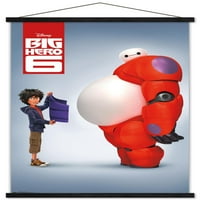 Disney Big Hero - Bayma Wall Poster с дървена магнитна рамка, 22.375 34