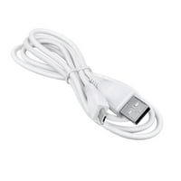 -Mains 5ft бял микро USB кабелен кабел захранващ кабел за захранване за захранване на кабела за иконверт на Brookstone Model: Mini Document & Photo Scanner
