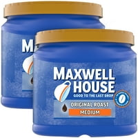 Maxwell House Оригиналното печено средно печено кафе, CT Pack, 30. Canisters oz