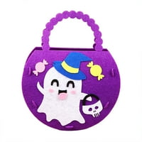 Sehao Halloween декорации тиквени бонбони чанти Хелоуин кофа DIY Детски занаятчийски комплект за вътрешен на открито парти за
