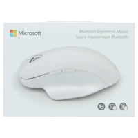 Майкрософт Блутут ергономична мишка-ледник с удобен ергономичен дизайн, палец почивка. Работи с лаптопи-виндовс Мак хром