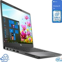 Dell Latitude Notebook, 13.3 HD дисплей, Intel Core I5-8365U Upto 4.1GHz, 8GB RAM, 2TB NVME SSD, HDMI, Thunderbolt, четец на карти,