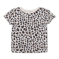Детска Леопардова Тениска С Къс Ръкав