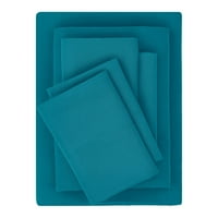 Солиден синя крал лист комплект