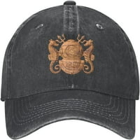 ВМС USCG MASTER DIVER измита шапка шапка бейзбол татко регулируем каубой унизиден дънков камион за възрастни винтидж памук мъже