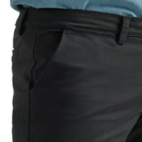 Лий® Мъжки легендарен плосък фронт тънък прав панталон с бръчки съпротива