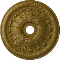 Екена Милуърк 7 8од 7 8 ИД 1 2 П Томанго яйце и стреличка таван медальон, ръчно рисувано злато