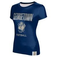 Футболна тениска на женския флот Джорджтаун Хояс