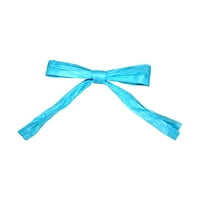 Хартия Raffia Twist Tie Bows, Turquoise ,, 100 пакета