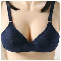 Клирънс Deagia Paded Comfort Bralettes Daily's Fashion Plus Size Wire One Size Comfort Push Up Duklow Out Bra Wear Cotton