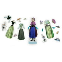 Disney Frozen Anna Princess Dress-Up Wooden Magnetic Play Set, 25бр.