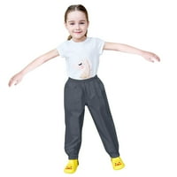 Fattazi Toddler Kids Boys Girls Rain Pants Windproof Waterproof Mud Trasers дрехи